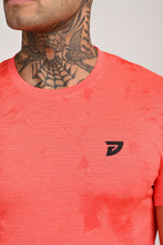 KA53 Performance Activewear Dri-Fit T-Shirt Peach Orange