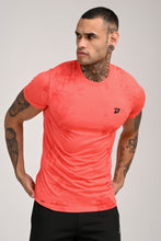 KA53 Performance Activewear Dri-Fit T-Shirt Peach Orange