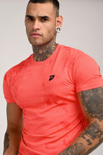 KA53 Performance Activewear Dri-Fit T-Shirt Peach Orange