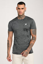 KA53 Performance Activewear Dri-Fit T-Shirt Grey Black