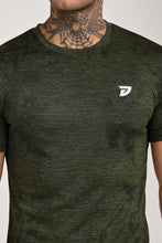 KA53 Performance Activewear Dri-Fit T-Shirt Olive Black