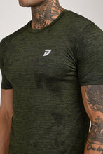 KA53 Performance Activewear Dri-Fit T-Shirt Olive Black
