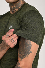 KA53 Performance Activewear Dri-Fit T-Shirt Olive Black