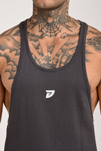 KA53 Cotton Gym Stringer Dark Grey