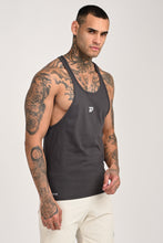 KA53 Cotton Gym Stringer Dark Grey