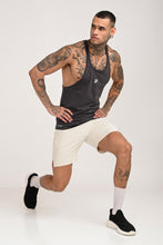 KA53 Cotton Gym Stringer Dark Grey