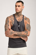 KA53 Cotton Gym Stringer Dark Grey
