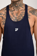 KA53 Cotton Gym Stringer Navy Blue