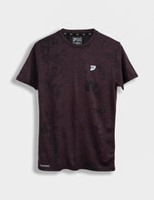 KA53 Performance Activewear Dri-Fit T-Shirt Wine Black
