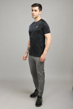 KA 53  Camouflage Round Neck Tshirt | Black