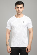 KA 53 Camouflage Round Neck Tshirt | White