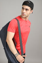 KA 53 Camouflage Round Neck Tshirt | Red