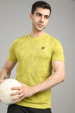 KA 53 Camouflage Round Neck Tshirt | Neon