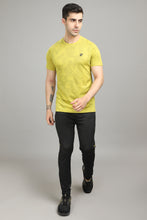 KA 53 Camouflage Round Neck Tshirt | Neon