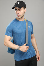 KA 53 Camouflage Round Neck Tshirt | Sky Blue