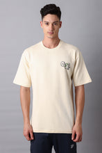 KA53 Oversized T-shirt  Cream