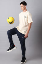 KA53 Oversized T-shirt  Cream