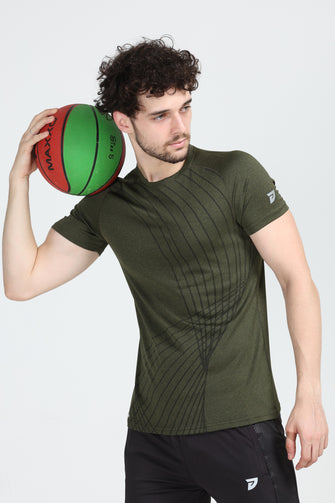 KA 53 Fastdry Dry Tshirt |Military Green