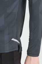 KA53 Printed Long Sleeve Tshirt | Dark  Grey