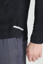 KA53 Printed Long Sleeve Tshirt | Black