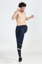 KA53 Skinny Lycra Joggers Pant | Navy Blue