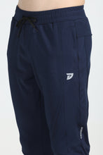 KA53 Skinny Lycra Joggers Pant | Navy Blue