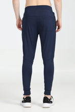 KA53 Skinny Lycra Joggers Pant | Navy Blue