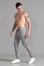 KA53 Skinny Lycra Joggers Pant | Light Grey