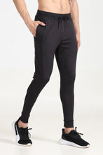 KA53 Skinny Lycra Joggers Pant | Black