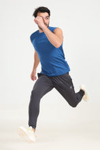 KA53 Drifit Trackpant With Bottom Zipper | Dark Grey