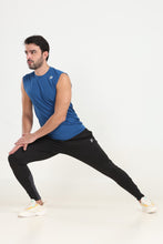 KA53 Drifit Trackpant With Bottom Zipper | Black