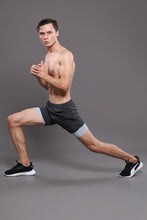 KA53 RUNNING 2-IN-1 SHORTS | Dark Grey