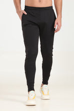 KA53 Drifit Trackpant With Bottom Zipper | Black