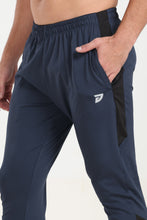 KA53 Drifit Trackpant With Bottom Zipper | Navy Blue