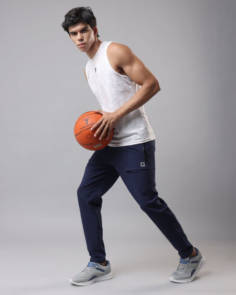 KA53 Dri-FIT Hybrid Trackpant 1.0 Navy