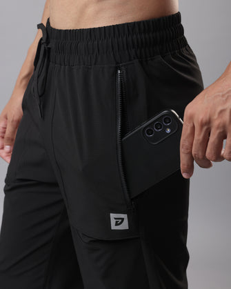 KA53 Dri-FIT Hybrid Trackpant 1.0 Black
