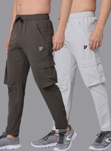 KA53 Travel Cargos Combo | Medium Grey,L Grey