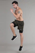 KA53 Compression Shorts| Olive