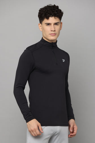 THUMBHOLE ZIPPER | BLACK