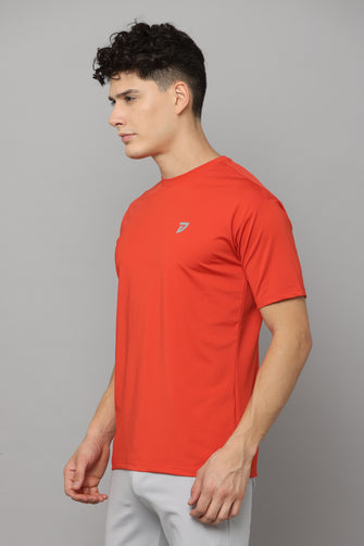 MEN RELAXED FIT TSHIRT | RED