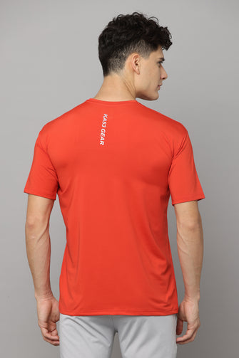 MEN RELAXED FIT TSHIRT | RED