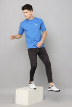 MEN RELAXED FIT TSHIRT | BLUE