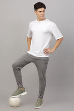 KA 53 Front Reflector Line Trackpant | Light Grey