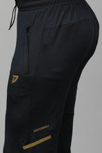 KA53 Lycra Back Pocket Trackpant | Thick Blue