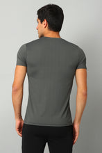 KA53 V Stipe DriFit Tshirt |Dark  Grey
