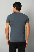 KA53 Chest Stripe DriFit Tshirt | Dark grey