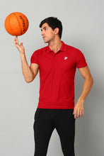 KA53 Polo Collar Tshirt | Maroon