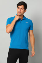 KA53 Polo Collar Tshirt | Blue