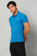 KA53 Polo Collar Tshirt | Blue