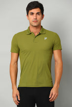 KA53 Polo Collar Tshirt | Green